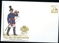 Bund PU108 C1/011a Privat-Umschlag LV HAMBURG/SCHLESWIG-HOLSTEIN ** 1977 - Privatumschläge - Ungebraucht