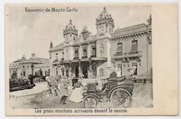 CPA Monaco Monte Carlo Satirique Caricature Anti Jeu Albert 1er Casino Non Circulé - Monte-Carlo