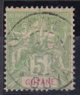 Guyanne N°43 Obl - Usati