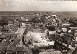 CP Artenay Vue Générale En Avion Au Dessus 45 Loiret - Artenay