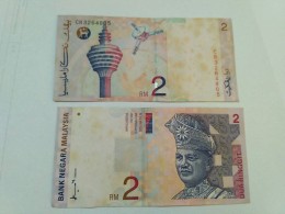 Ahmad Don Monnaie  MALAYSIE  Malaysia Dua Ringgit RM2 RM 2 Dollar 1996 Banknote P 40 Paper Bank Note - Malasia