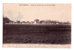 D061 - Montgeron - Route De Corbeil , Une Vue Du Clos Galant . - Montgeron