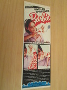 BARBIE SPORTIVE  Pour  Collectionneurs ... PUBLICITE MATTEL Page De Revue Des Années 70 - Barbie