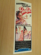 BARBIE SPORTIVE  Pour  Collectionneurs ... PUBLICITE MATTEL Page De Revue Des Années 70 - Barbie