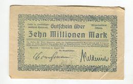 100MO MARK 15/08/1923 F 3 - 100 Mio. Mark