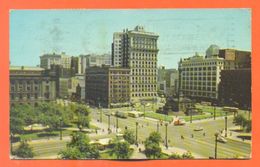 CPSM PF Cleveland " Public Square " CPA 57 - Cleveland