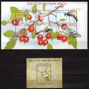 Lesotho 2002 Insects And Spiders.Bl.and Stamps.MNH - Lesotho (1966-...)