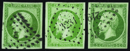 43 N° 12 5c  3 Nuances Vert, Vert-jaune Et Vert Foncé TB Qualité:OBL Cote:405  - Other & Unclassified