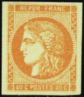 184 N° 48 40c Orange Qualité:** Cote:650  - Altri & Non Classificati