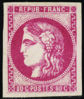 193 N° 49 80c Rose Qualité:* Cote:725  - Altri & Non Classificati