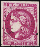 199 N° 49 B 80c Rose Vif TB Qualité:OBL Cote:380  - Altri & Non Classificati