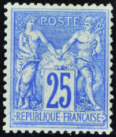 241 N° 79 25c Bleu Qualité:* Cote:750  - Altri & Non Classificati