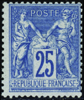 242 N° 79 25c Bleu Qualité:** Cote:750  - Altri & Non Classificati