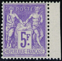 268 N° 95 5f Violet Sur Lilas Bdf Qualité:** Cote:650  - Altri & Non Classificati