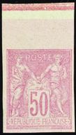 287 N° 98 50c Rose Non Dentelé Bdf Qualité:(*) Cote:2350  - Altri & Non Classificati