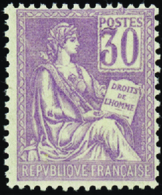 317 N° 115 30c Violet Qualité:** Cote:315  - Altri & Non Classificati