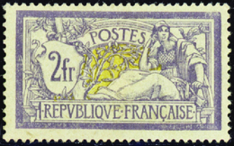 335 N° 122 2f Merson Violet Et Jaune Qualité:* Cote:1000  - Altri & Non Classificati