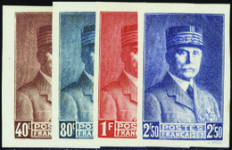 1357 N° 470 /473 Maréchal Pétain 4 Valeurs Bdf Qualité:** Cote:185  - Non Classificati