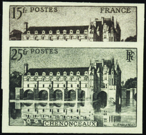 1367 N° 610 /911 Château Chenonceau 2 Valeurs Qualité:** Cote:91  - Non Classificati