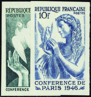 1379 N° 761 /762 Conférence De La Paix à Paris 2 Valeurs Qualité:** Cote:110  - Non Classificati