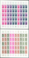 1510 N° 1323 /1324 Croix-rouge 1961  2 Feuilles De 50 Timbres Qualité:** Cote:9075  - Altri & Non Classificati