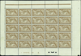 2316 N° 120 50c Merson Feuille De 25 Timbres Qualité:** Cote:12500  - Fogli Completi