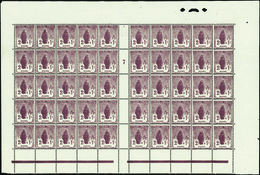 2334 N° 229 2c+1c Orphelins Feuille De 50 Timbres Mill 7 Qualité:** Cote:250  - Fogli Completi