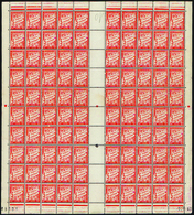 2381 N° 29 /33/37/40A/42/42A + 66  7 Valeurs En Feuilles De 100t Qualité:** Cote:1100  - Fogli Completi