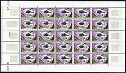 2383 N° 41 10,00 Alouette Feuille De 25 Timbres CD 12-2-68 Qualité:** Cote:300  - Fogli Completi