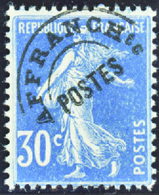 2417 N° 60 30c Semeuse Bleu Qualité:** Cote:420  - Altri & Non Classificati