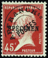 2628 N° 90 45c Pasteur Préoblitéré Qualité:** Cote:400  - Corsi Di Istruzione