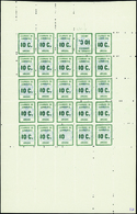 2631 N° 1 Amiens Feuille Complète Avec Variétés A Et B (bdf*) Qualité:** Cote:1100  - Altri & Non Classificati