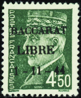 2751 N° 0 Baccarat 10 Valeurs Type I Qualité:* Cote:695  - Liberazione