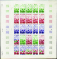 3136 N° 63 Station Ionosphérique De L'Arta Feuille De 25 Timbres Qualité:** Cote:625  - Altri & Non Classificati