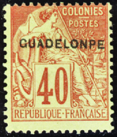 3405 N° 24 AC 40c GUADELONPE Qualité:* Cote:650  - Altri & Non Classificati