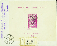 3594 N° 1 Expo Int. Paris 1937 Sur Lettre Recommandée Qualité:OBL Cote:165  - Altri & Non Classificati