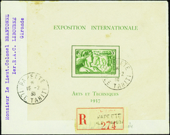 3703 N° 1 Expo Int. Paris 1937 Sur Lettre Recommandée Qualité:OBL Cote:200  - Altri & Non Classificati