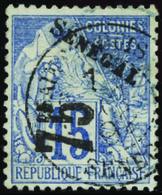 3851 N° 6 75c Sur 15c Bleu TB Qualité:OBL Cote:230  - Altri & Non Classificati