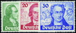 4076 N° 51 /53 Goethe 3 Valeurs Qualité:** Cote:400  - Altri & Non Classificati