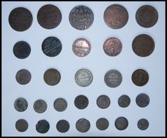 MÜNZEN Schleswig-Holstein, Ca. 1720-1854, Sammlung Von 29 Verschiedenen Münzen, Gebrauchserhaltung - Münzen