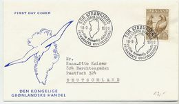 GREENLAND 1969 Greenlandic Sagas V On FDC.  Michel 73 - FDC