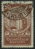 Dt. Reich 354 O, 1924, 25 Pf. Nothilfe, Normale Zähnung, Pracht, Mi. 85.- - Used Stamps