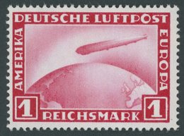 Dt. Reich 455 **, 1932, 1 RM Graf Zeppelin, Pracht, Mi. 110.- - Gebraucht