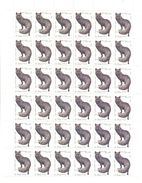 1980. USSR/Russia, Fur-bearing Animals, 5sheets Of 36v Each,  Mint/** - Unused Stamps