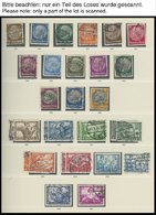 SAMMLUNGEN O, 1933-45, Bis Auf Chicagofahrt, Block 2 Und 3 In Den Hauptnummern Komplette Sammlung Bis 1944 Im Falzlosalb - Used Stamps