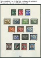 SAMMLUNGEN *,** , 1933-45, Ungebrauchte Sammlung Dt. Reich Mit Guten Mittleren Ausgaben Auf SAFE Falzlosseiten, Feinst/P - Used Stamps