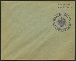 DEUTSCH-OSTAFRIKA PU 1b BRIEF, Vorausfrankierung: MOROGORA, 71/2 H. Violett, Ungebraucht, Pracht - Deutsch-Ostafrika