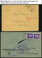 FELDPOST II. WK BELEGE 1939-44, 11 Verschiedene, Teils Interessante Feldpost-Belege, Besichtigen! - Occupation 1938-45