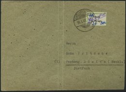 GROSSRÄSCHEN-VORLÄUFER V 18 BRIEF, 1946, 24 Auf 30 Pf. Verreist, Brief Senkrecht Gefaltet, Marke Pracht, Gepr. Zierer, M - Private & Local Mails