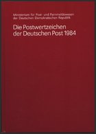 JAHRESZUSAMMENSTELLUNGEN J 1 **, 1984, Jahreszusammenstellung, Pracht, Mi. 100.- - Sonstige & Ohne Zuordnung